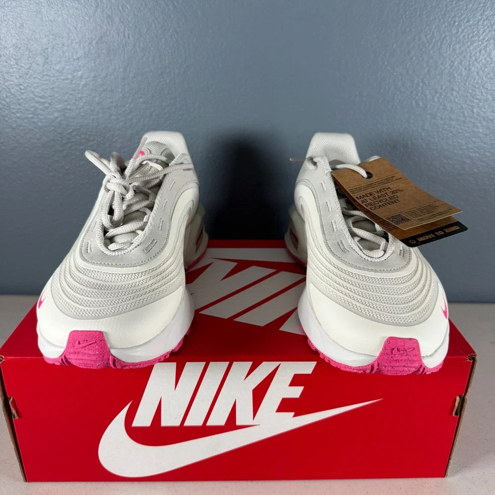Nike Air Max Fire Phantom Hyper Pink Bone Women Running Shoes IF2620-002 Size 10
